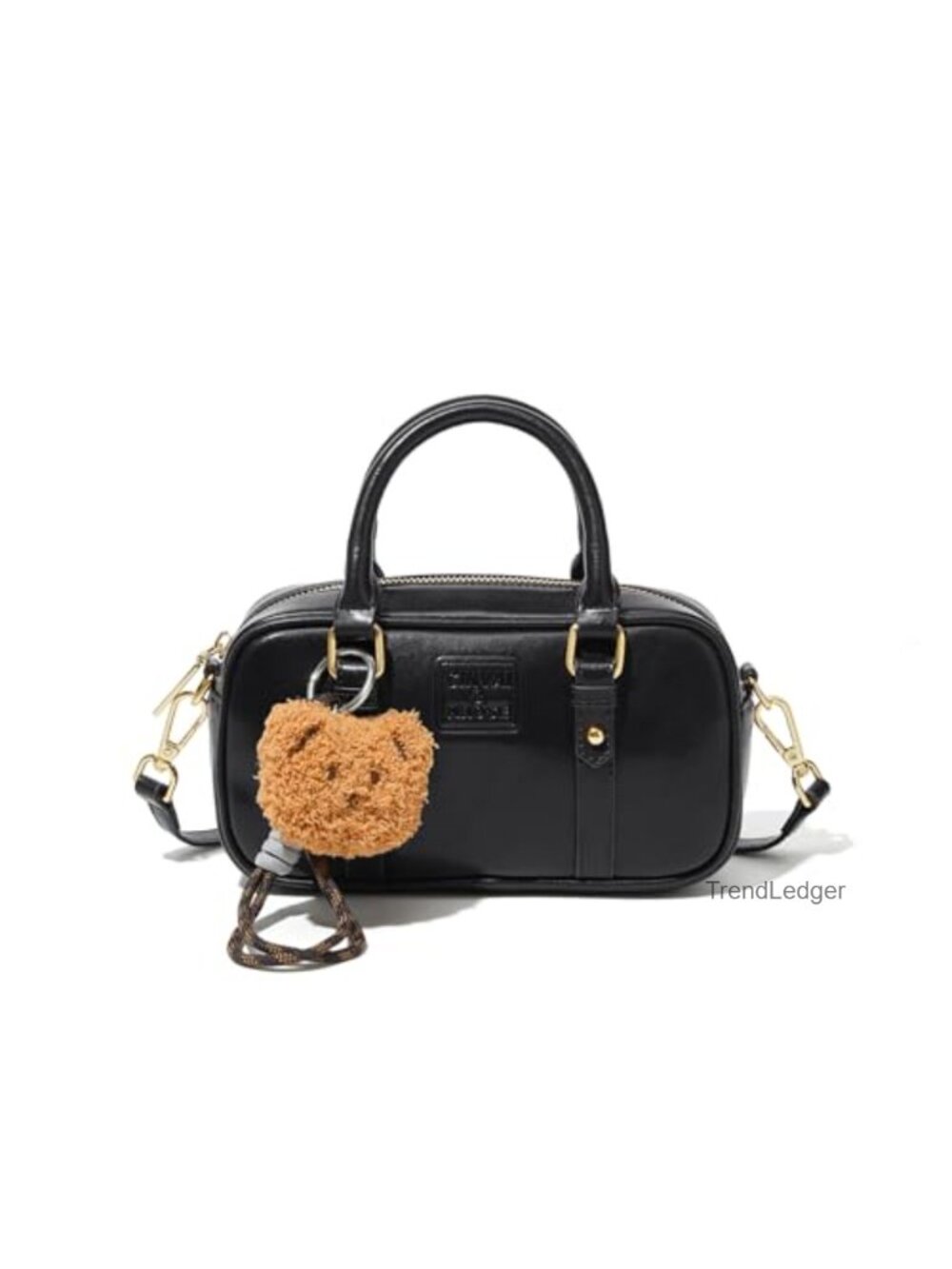 Genuine Leather Crossbody Bag Large Capacity Adjustable Strap Women's Handbag